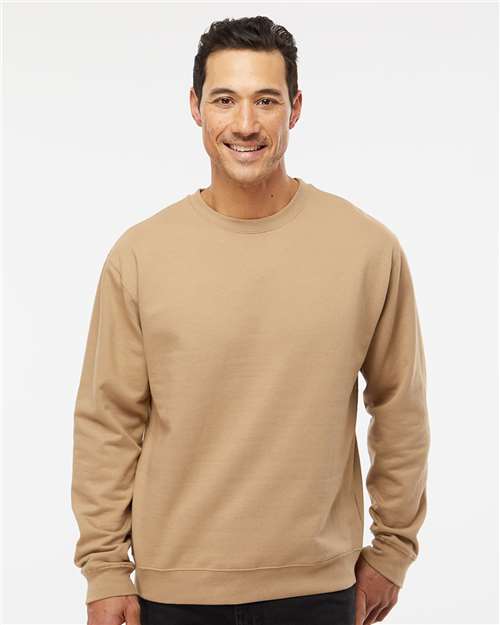 Unisex Midweight Crewneck Sweatshirt - Sandstone