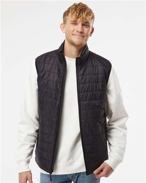 Men's Puffer Vest - Black