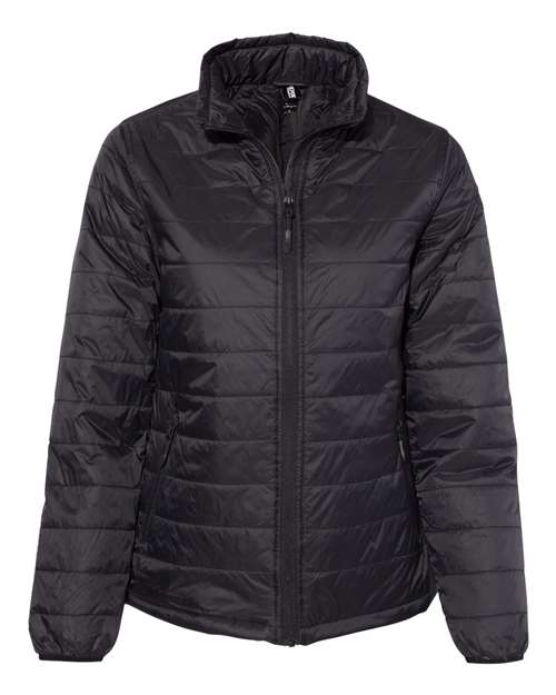 Women's Puffer Jacket - Black