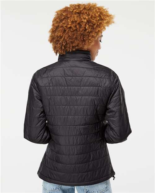 Women's Puffer Jacket - Black