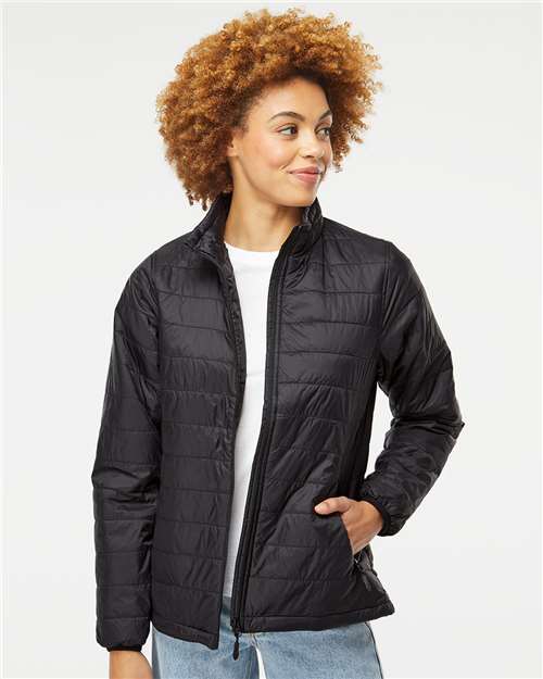 Women's Puffer Jacket - Black