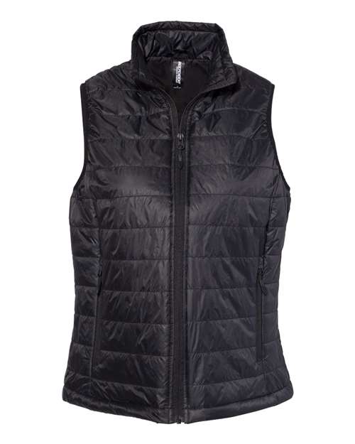 Women's Puffer Vest - Black
