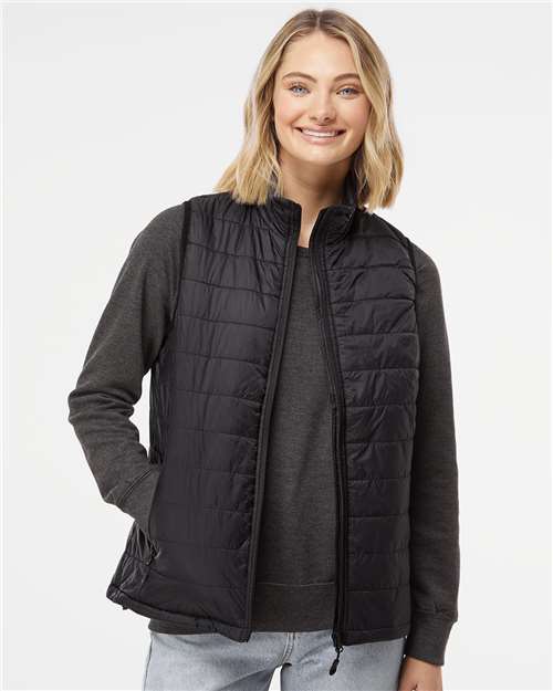 Women's Puffer Vest - Black