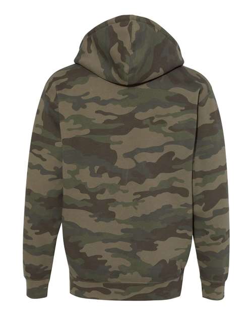 Unisex Heavyweight Full-Zip Hooded Sweatshirt - Forest Camo