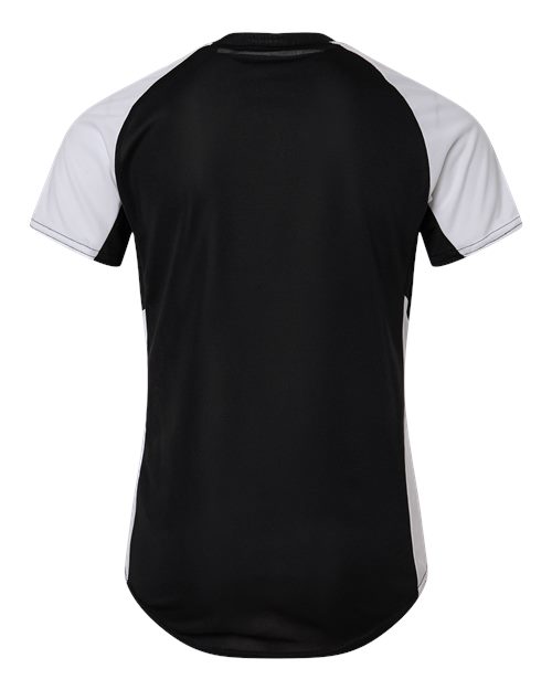 Girls' Cutter Jersey - Black/ White