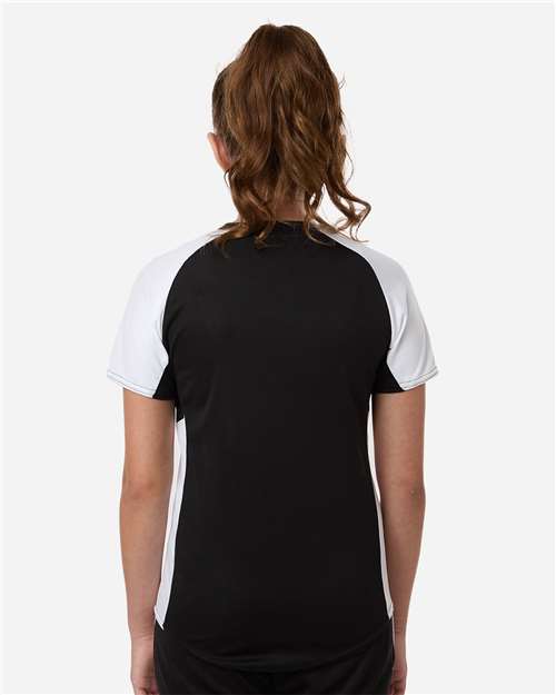 Girls' Cutter Jersey - Black/ White