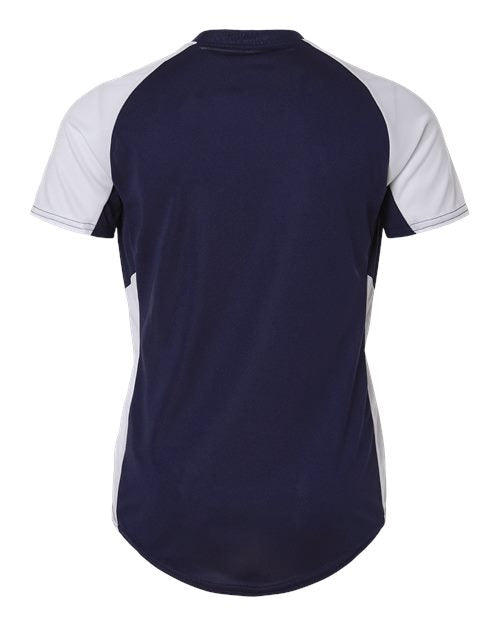 Girls' Cutter Jersey - Navy/ White