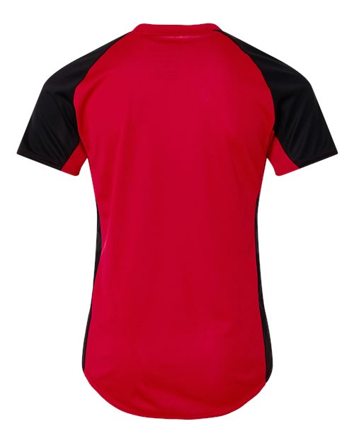 Girls' Cutter Jersey - Red/ Black