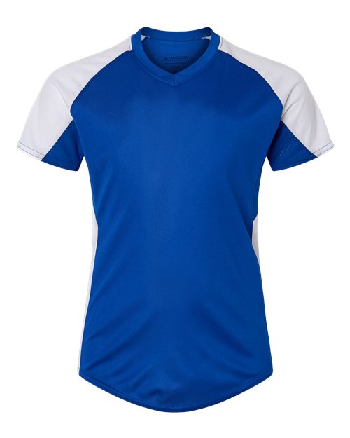 Girls' Cutter Jersey - Royal/ White