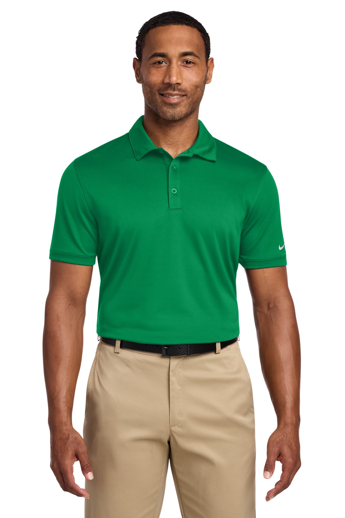 Nike Dri-FIT Players Modern Fit Polo - Pine Green