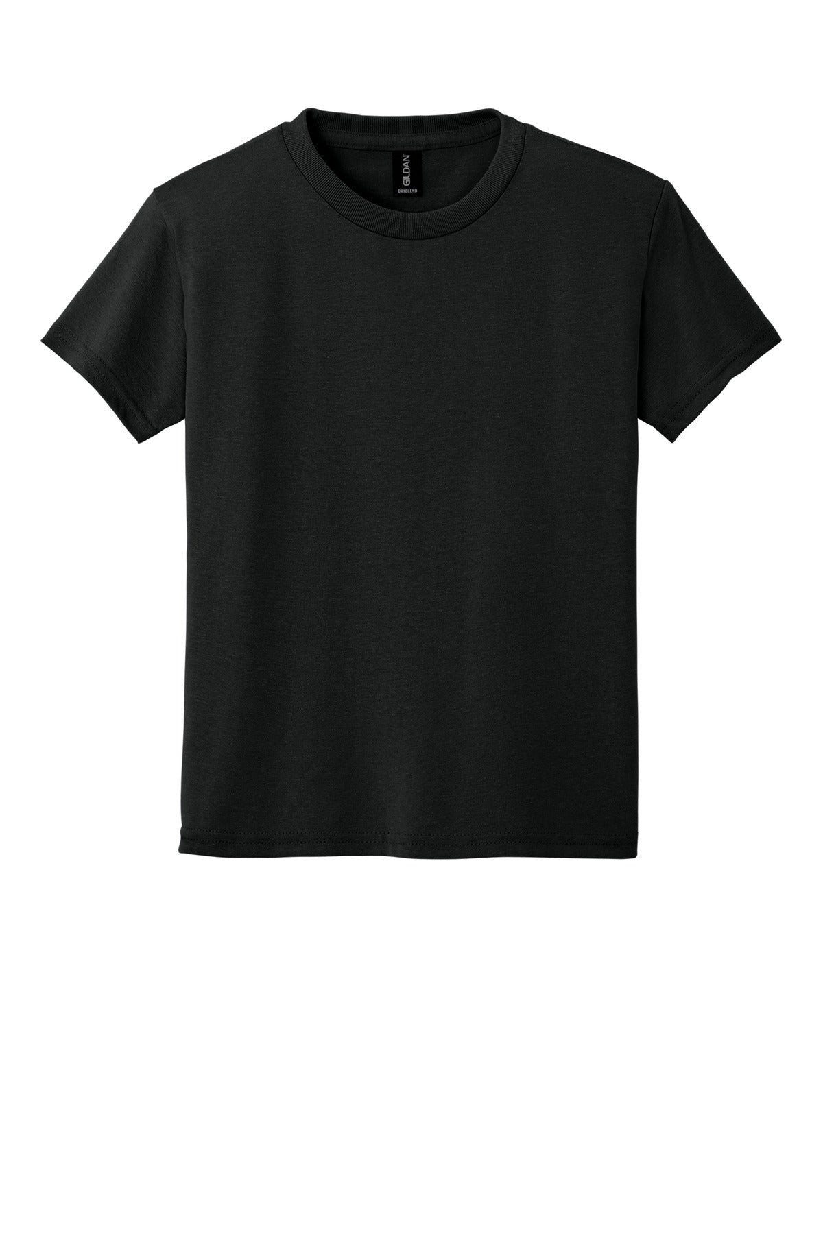 Gildan Youth DryBlend 50 Cotton/50 Poly T-Shirt - Black
