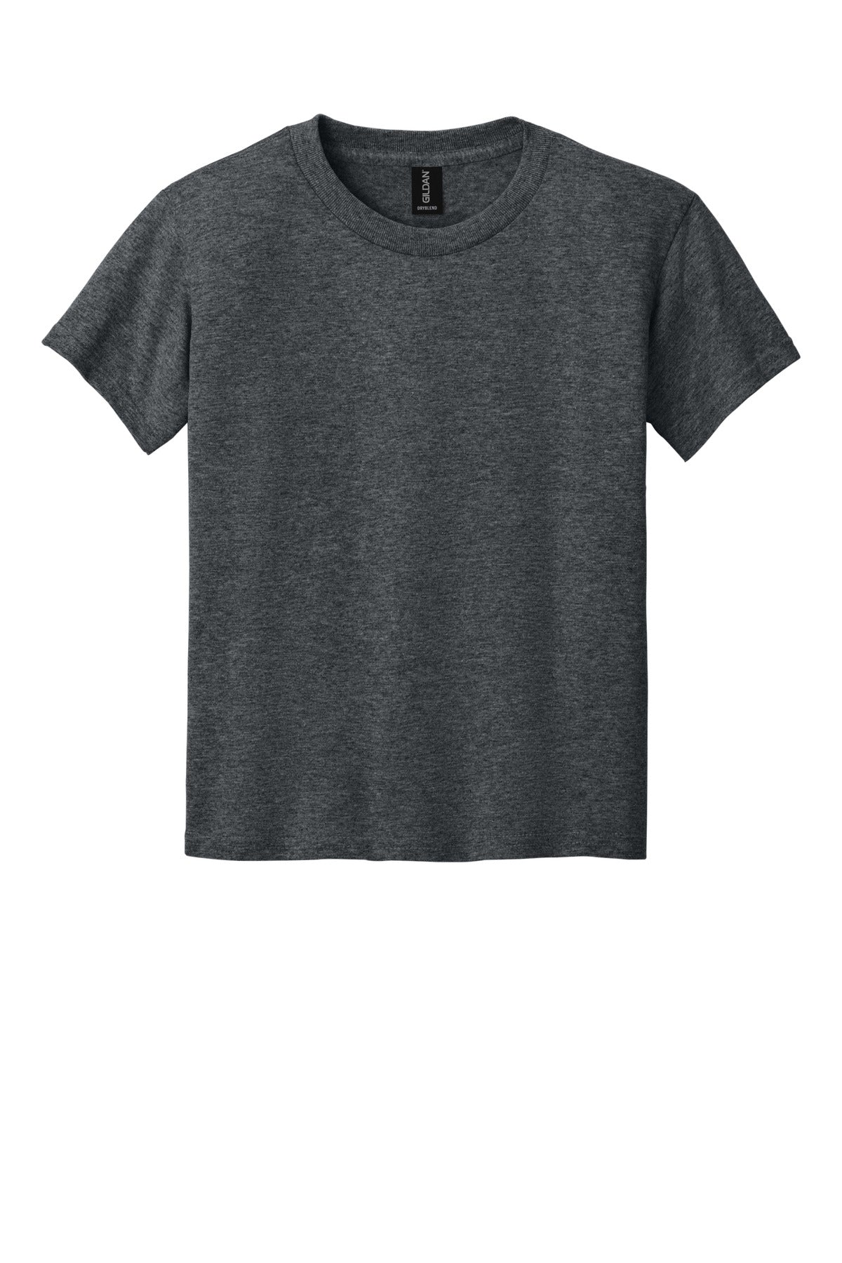 Gildan Youth DryBlend 50 Cotton/50 Poly T-Shirt - Dark Heather
