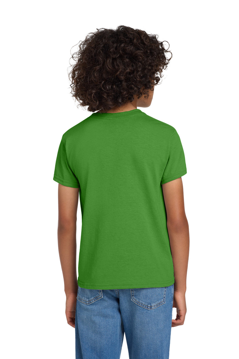 Gildan Youth DryBlend 50 Cotton/50 Poly T-Shirt - Electric Green