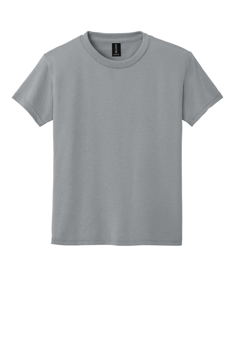 Gildan Youth DryBlend 50 Cotton/50 Poly T-Shirt - Gravel