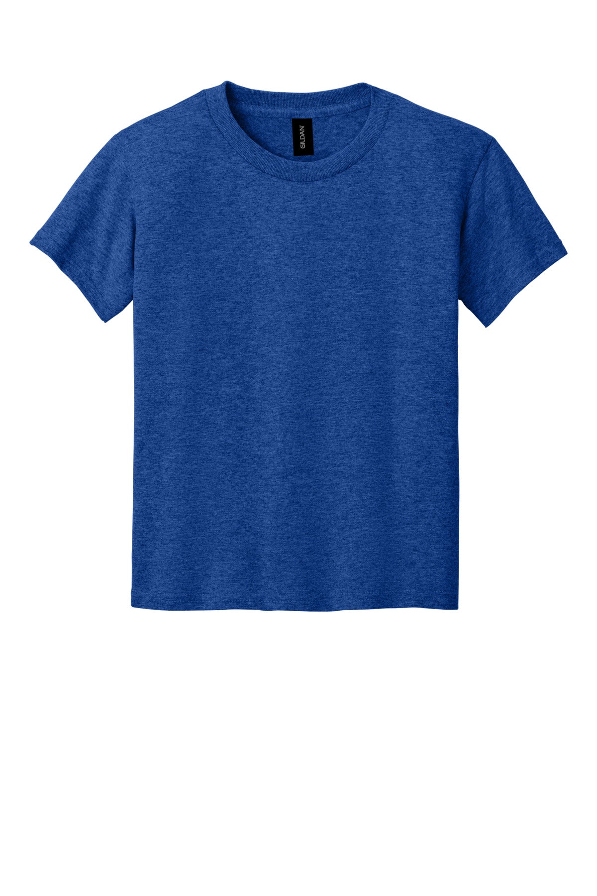 Gildan Youth DryBlend 50 Cotton/50 Poly T-Shirt - Heather Deep Royal