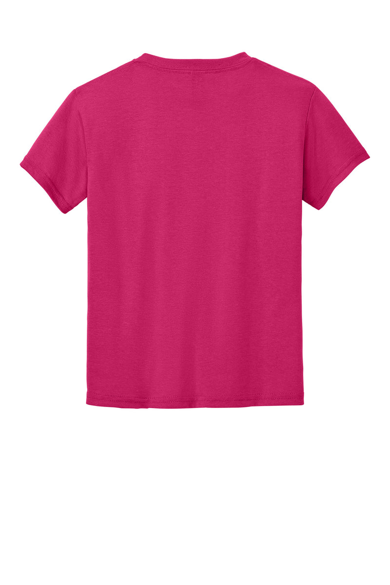 Gildan Youth DryBlend 50 Cotton/50 Poly T-Shirt - Heliconia