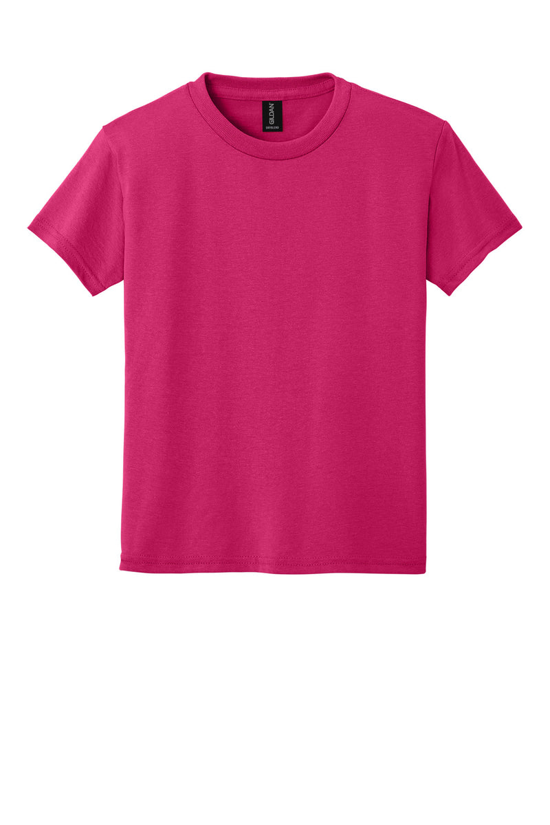 Gildan Youth DryBlend 50 Cotton/50 Poly T-Shirt - Heliconia