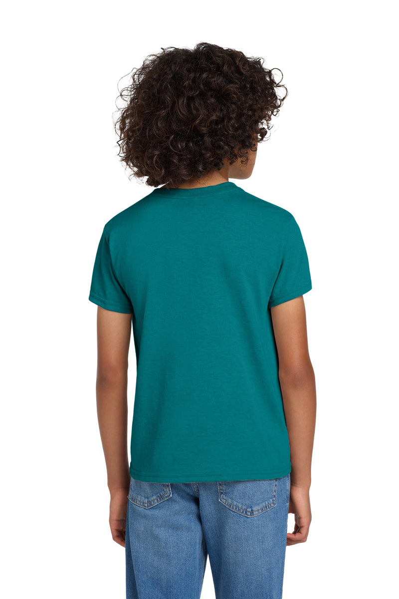 Gildan Youth DryBlend 50 Cotton/50 Poly T-Shirt - Jade Dome