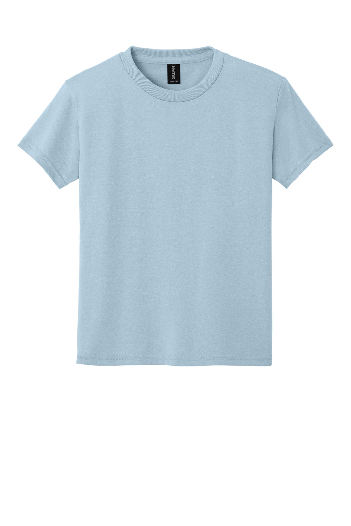 Gildan Youth DryBlend 50 Cotton/50 Poly T-Shirt - Light Blue