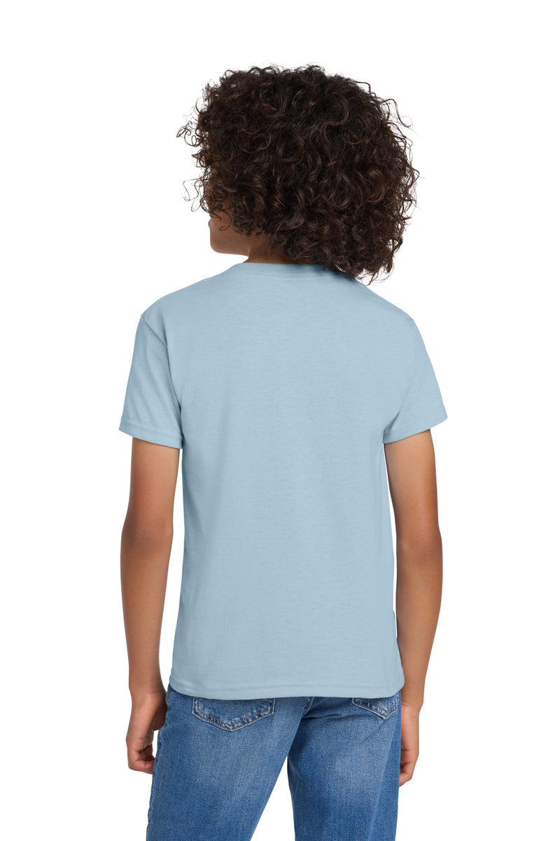 Gildan Youth DryBlend 50 Cotton/50 Poly T-Shirt - Light Blue