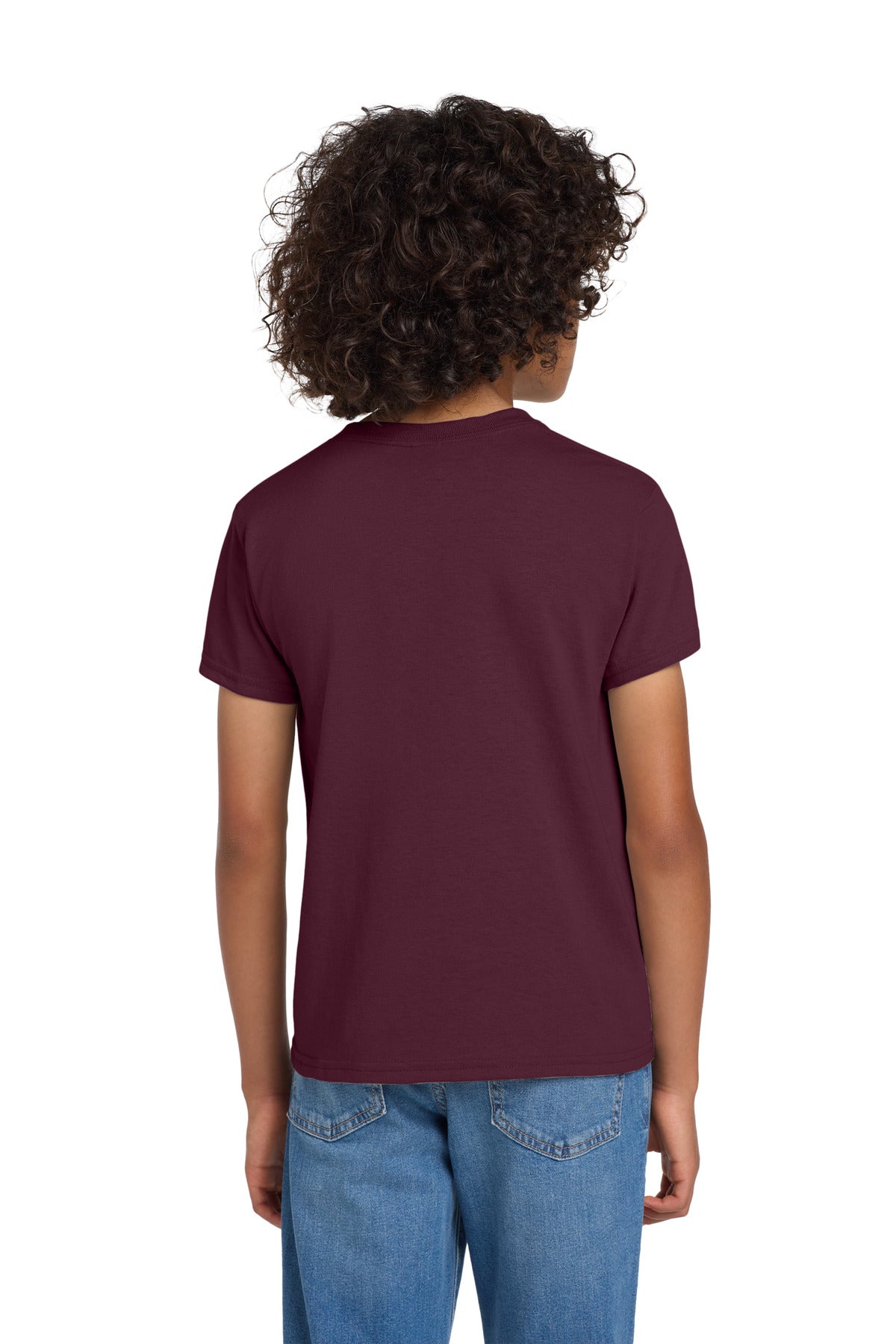 Gildan Youth DryBlend 50 Cotton/50 Poly T-Shirt - Maroon
