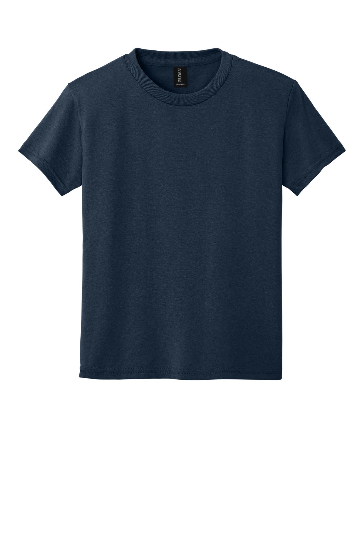 Gildan Youth DryBlend 50 Cotton/50 Poly T-Shirt - Navy