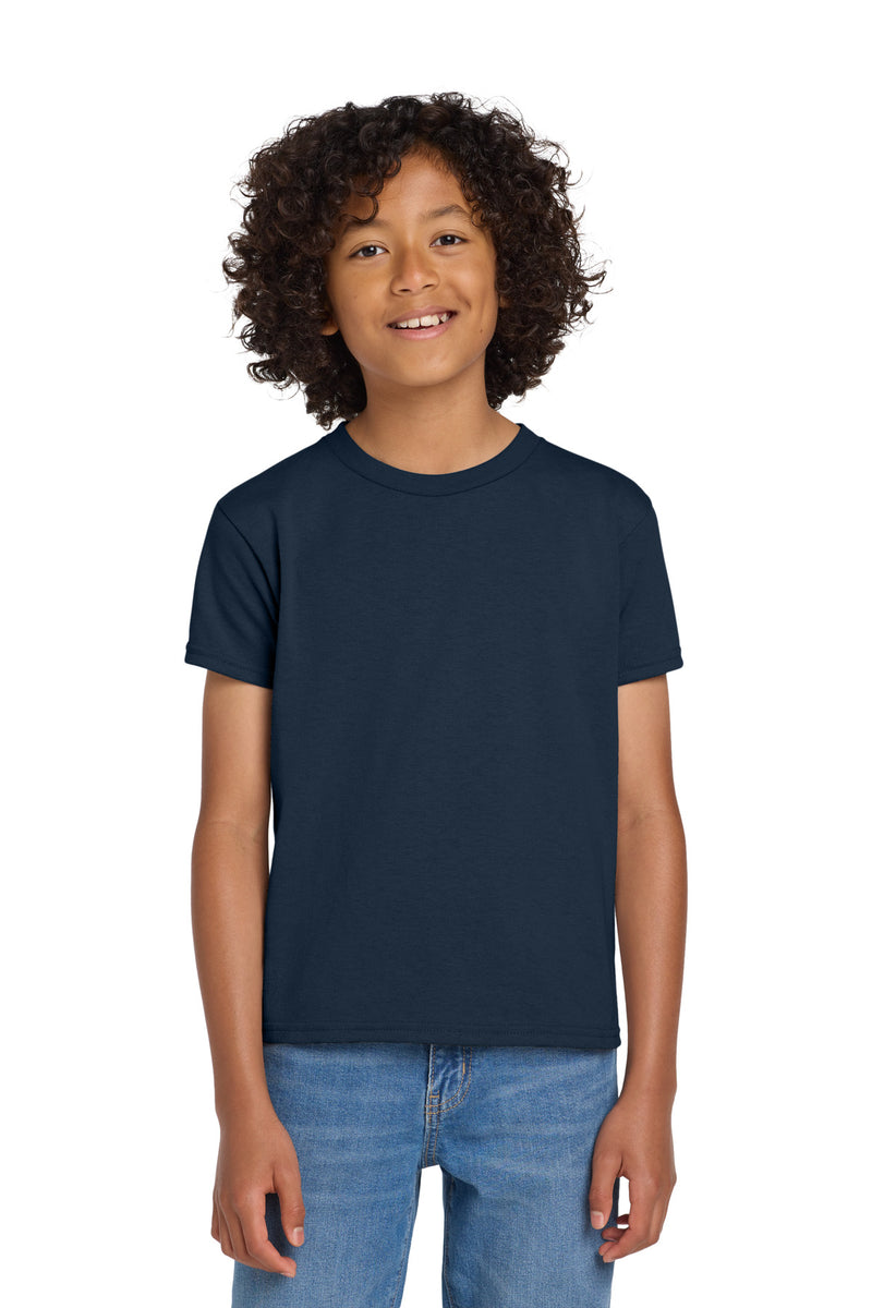 Gildan Youth DryBlend 50 Cotton/50 Poly T-Shirt - Navy