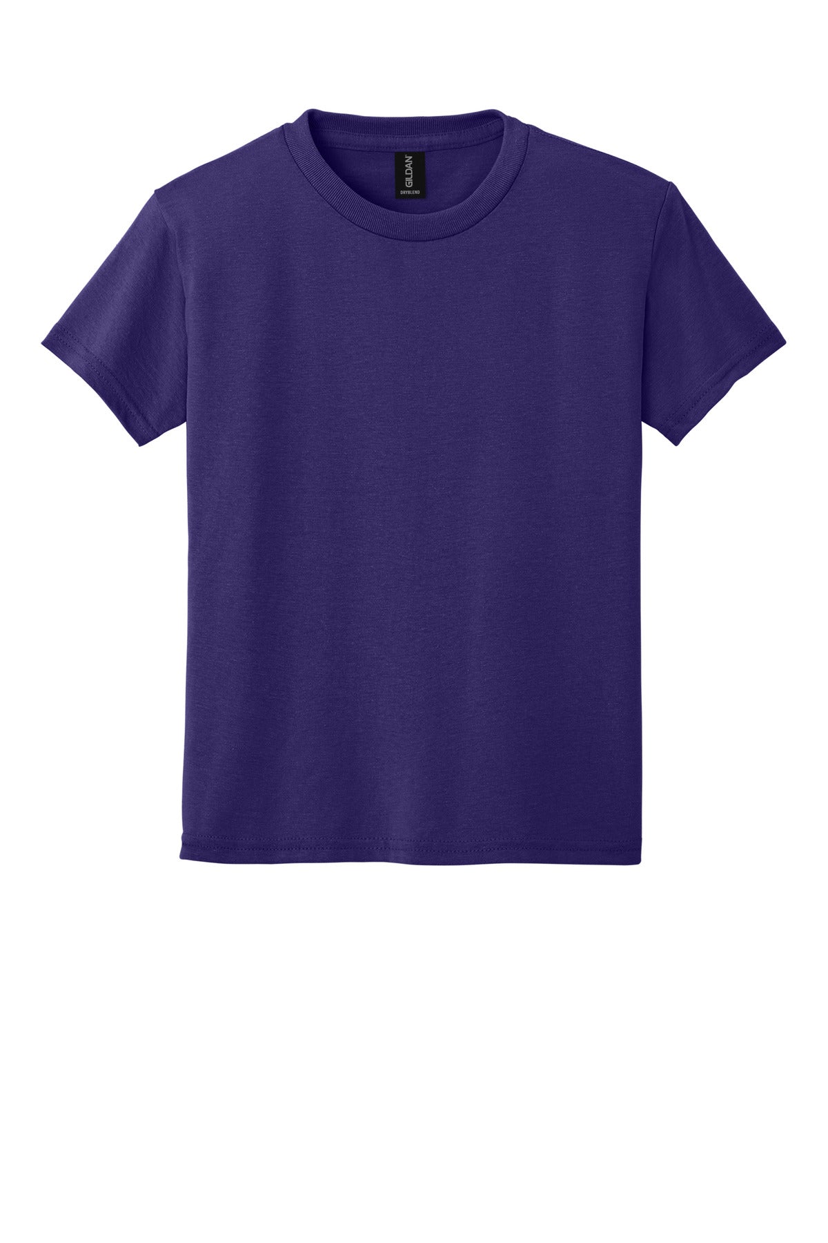 Gildan Youth DryBlend 50 Cotton/50 Poly T-Shirt - Purple