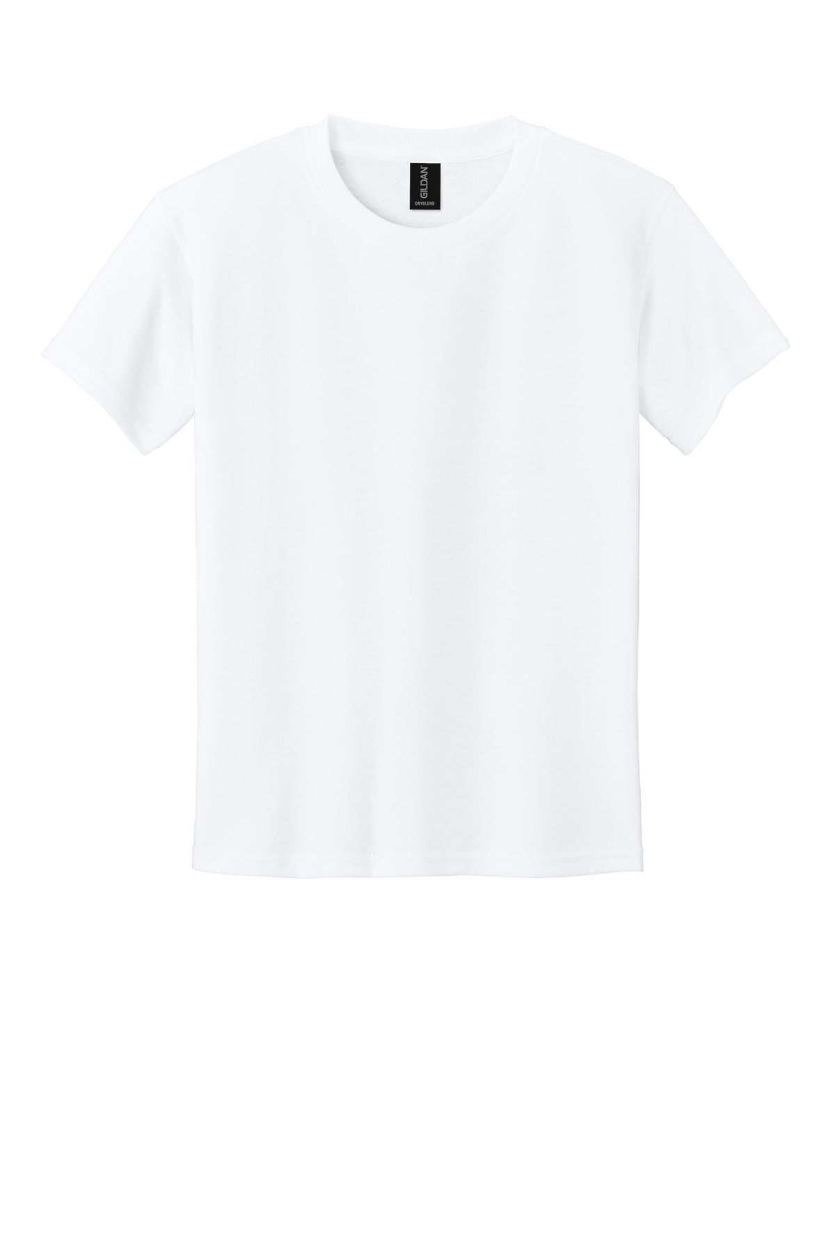 Gildan Youth DryBlend 50 Cotton/50 Poly T-Shirt - White