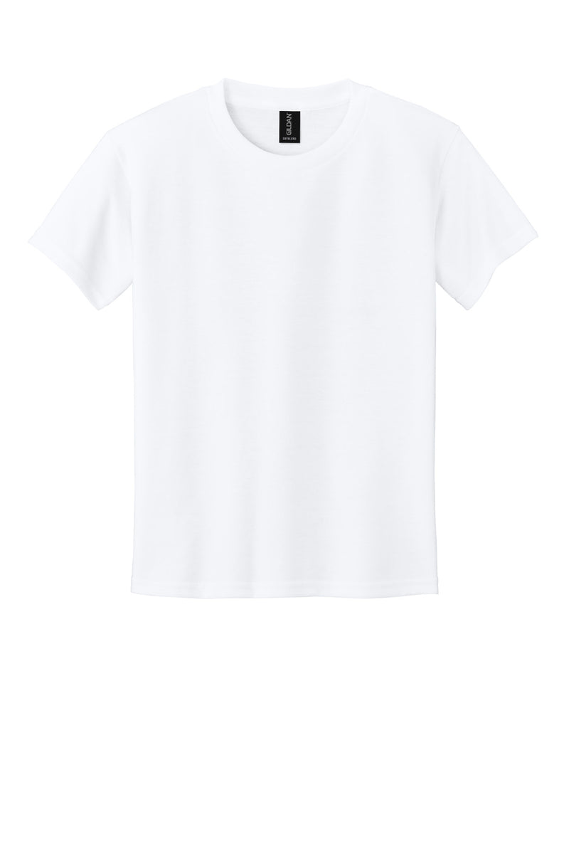 Gildan Youth DryBlend 50 Cotton/50 Poly T-Shirt - White