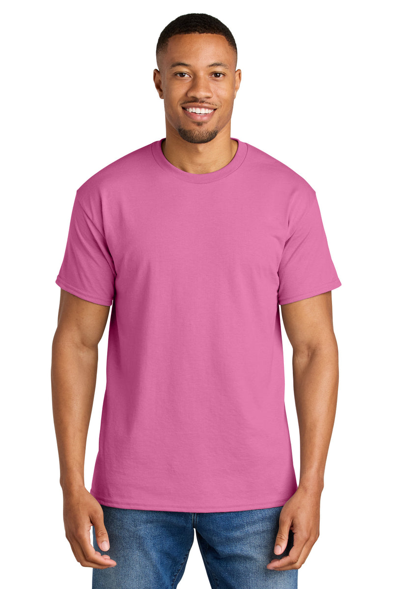 Gildan DryBlend 50 Cotton/50 Poly T-Shirt - Azalea