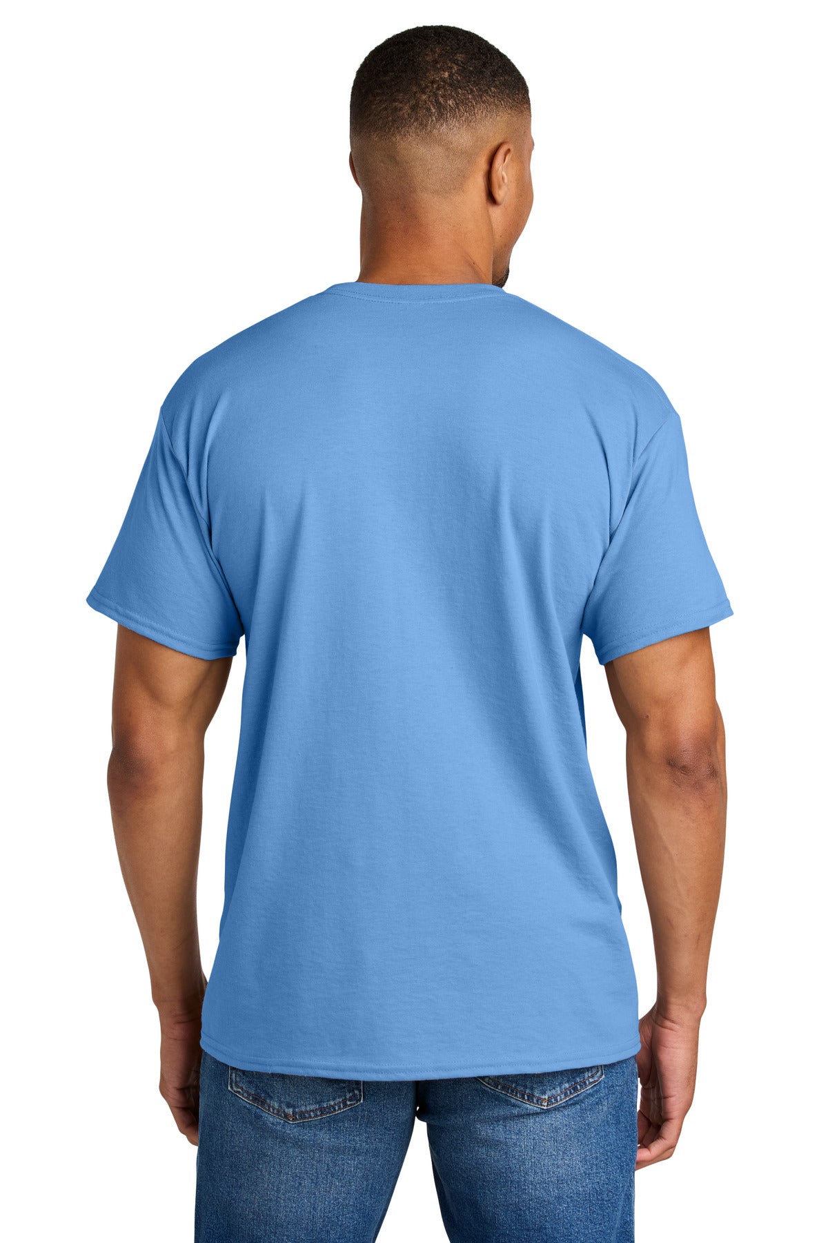 Gildan DryBlend 50 Cotton/50 Poly T-Shirt - Carolina Blue