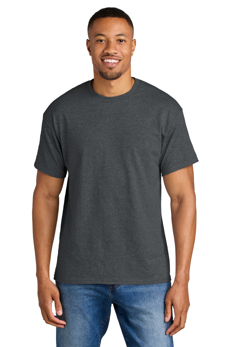 Gildan DryBlend 50 Cotton/50 Poly T-Shirt - Dark Heather