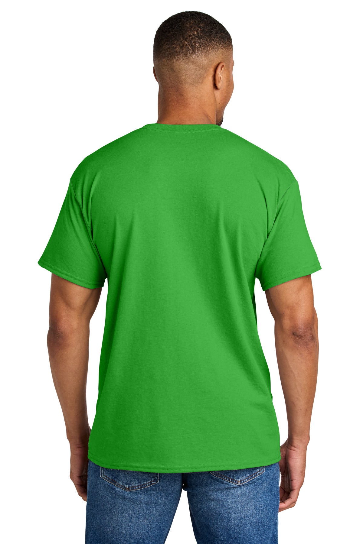 Gildan DryBlend 50 Cotton/50 Poly T-Shirt - Electric Green