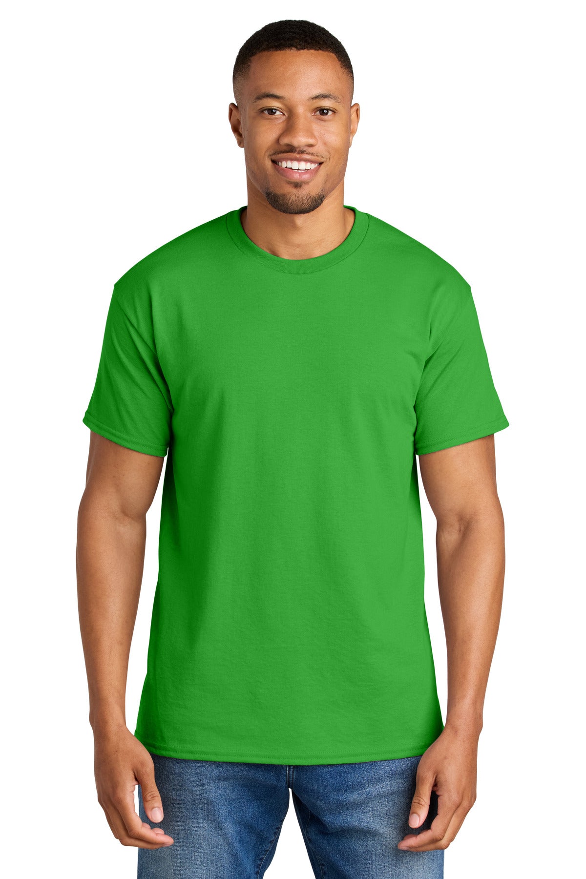 Gildan DryBlend 50 Cotton/50 Poly T-Shirt - Electric Green