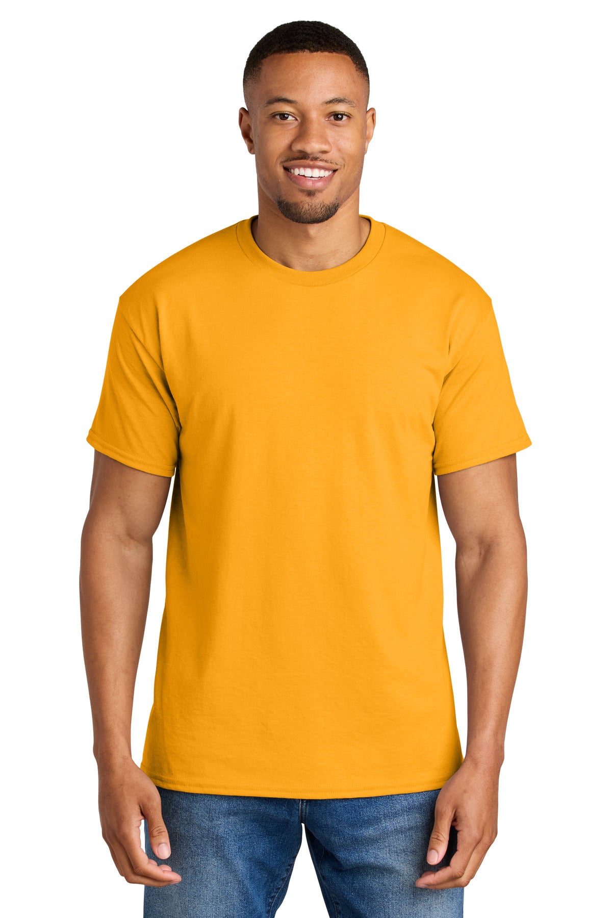 Gildan DryBlend 50 Cotton/50 Poly T-Shirt - Gold