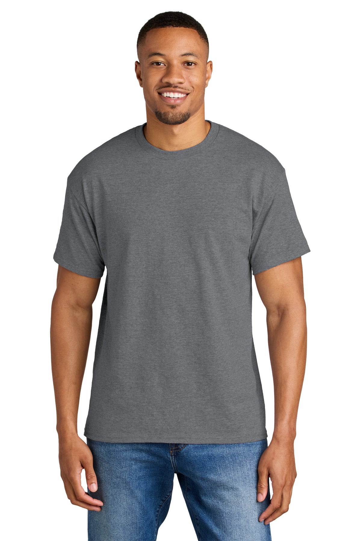 Gildan DryBlend 50 Cotton/50 Poly T-Shirt - Graphite Heather