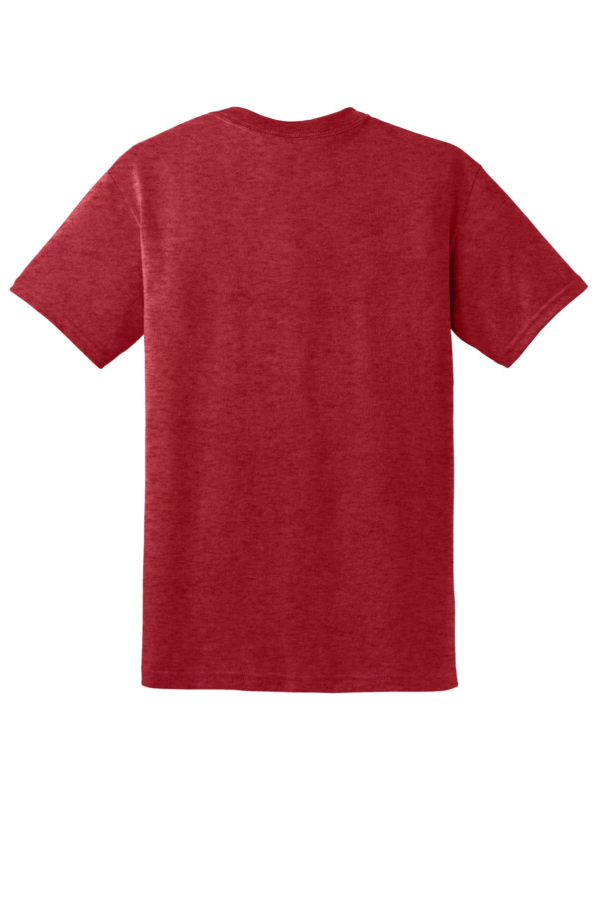 Gildan DryBlend 50 Cotton/50 Poly T-Shirt - Heather Scarlet Red
