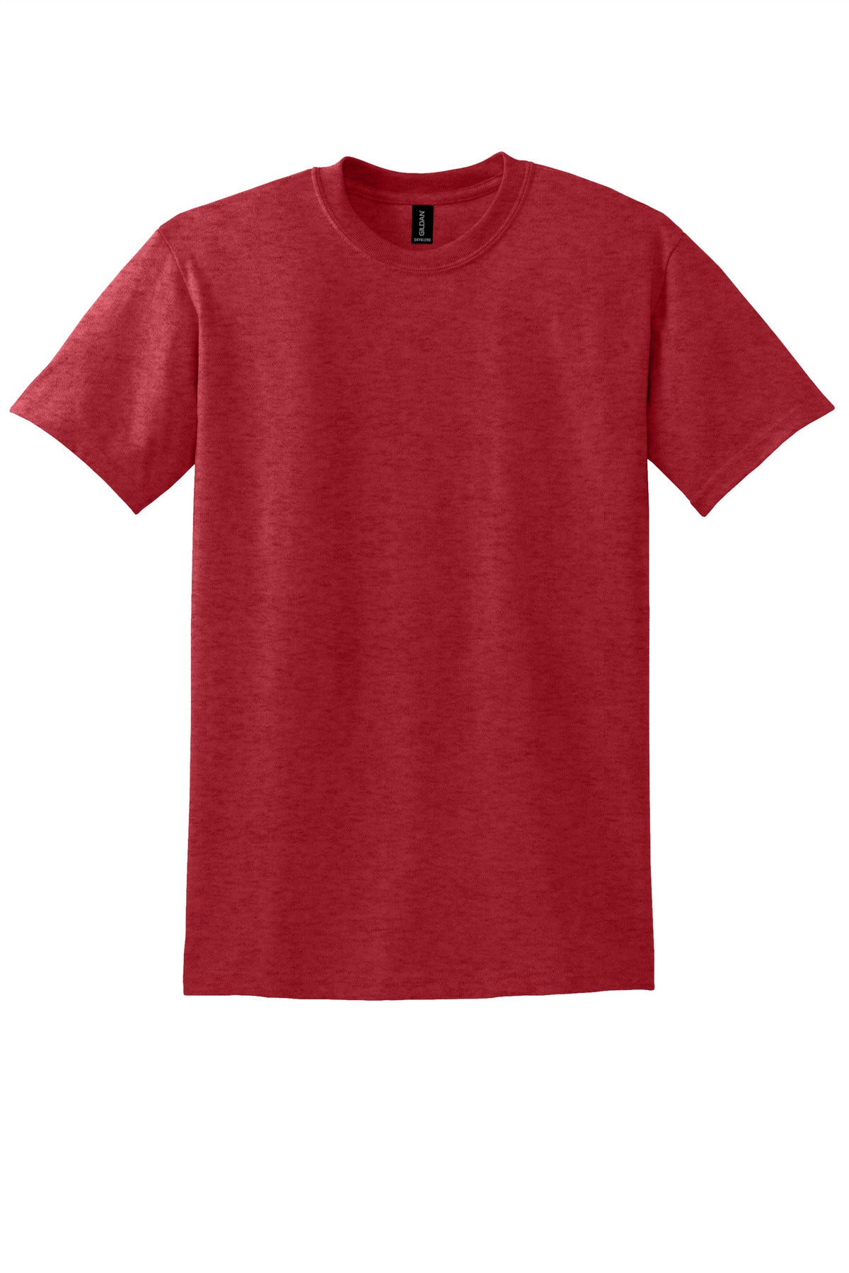 Gildan DryBlend 50 Cotton/50 Poly T-Shirt - Heather Scarlet Red