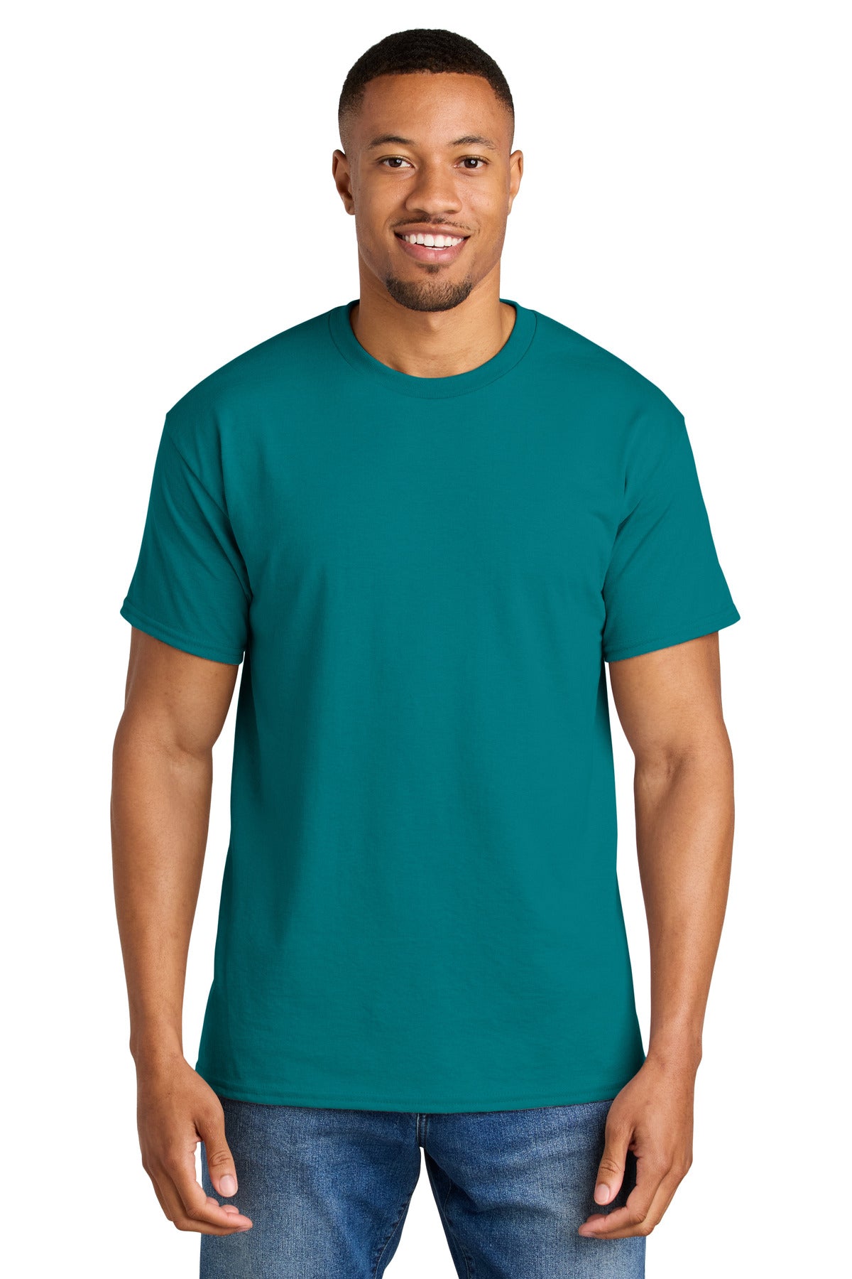 Gildan DryBlend 50 Cotton/50 Poly T-Shirt - Jade Dome