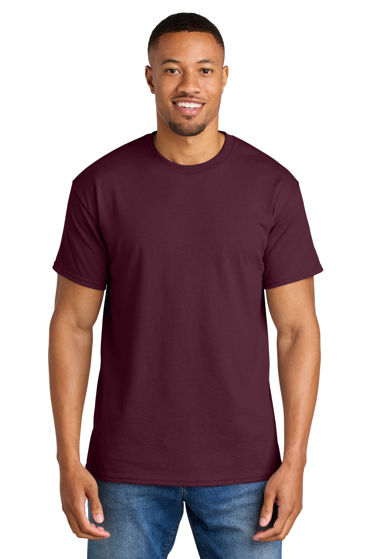 Gildan DryBlend 50 Cotton/50 Poly T-Shirt - Maroon
