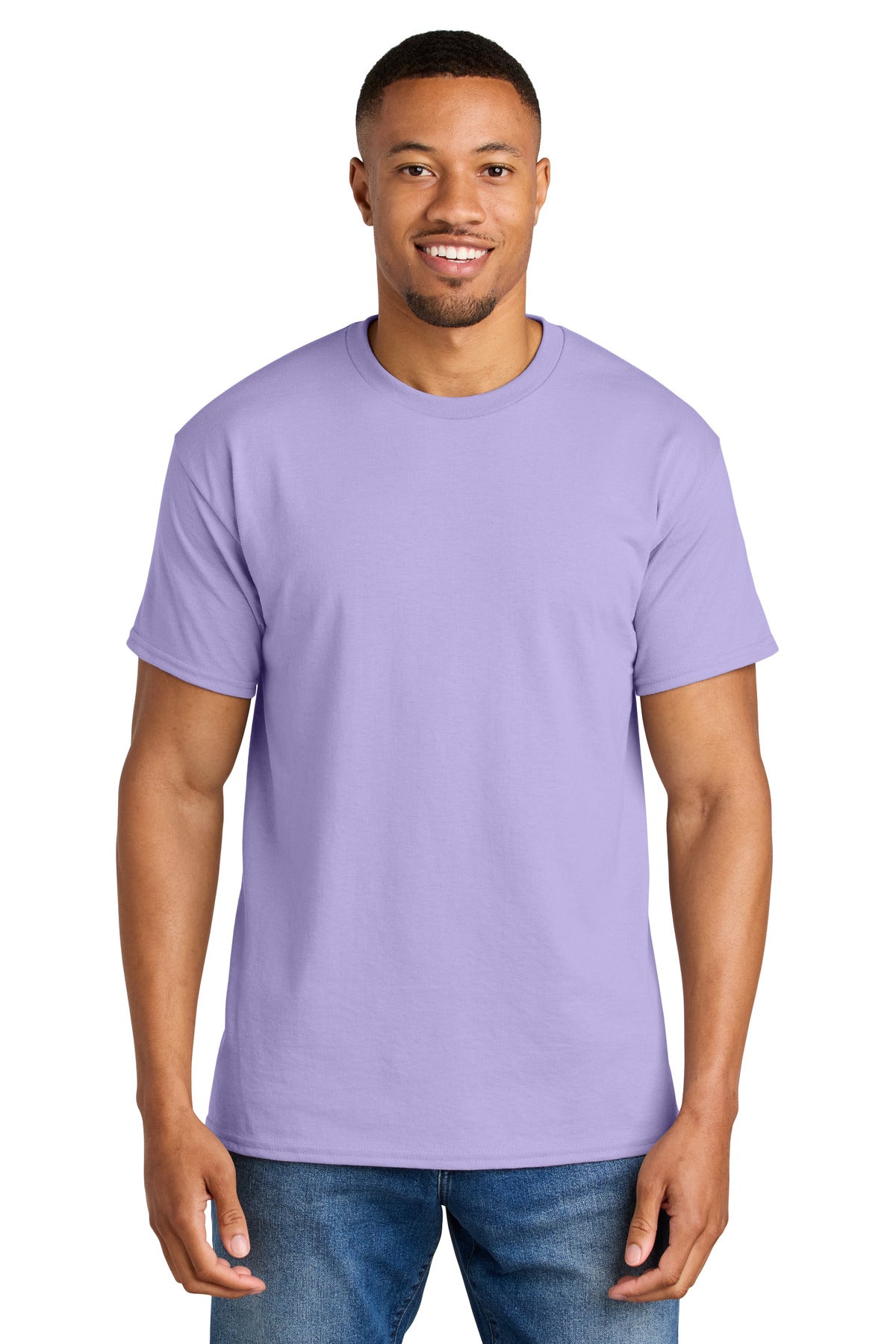 Gildan DryBlend 50 Cotton/50 Poly T-Shirt - Orchid