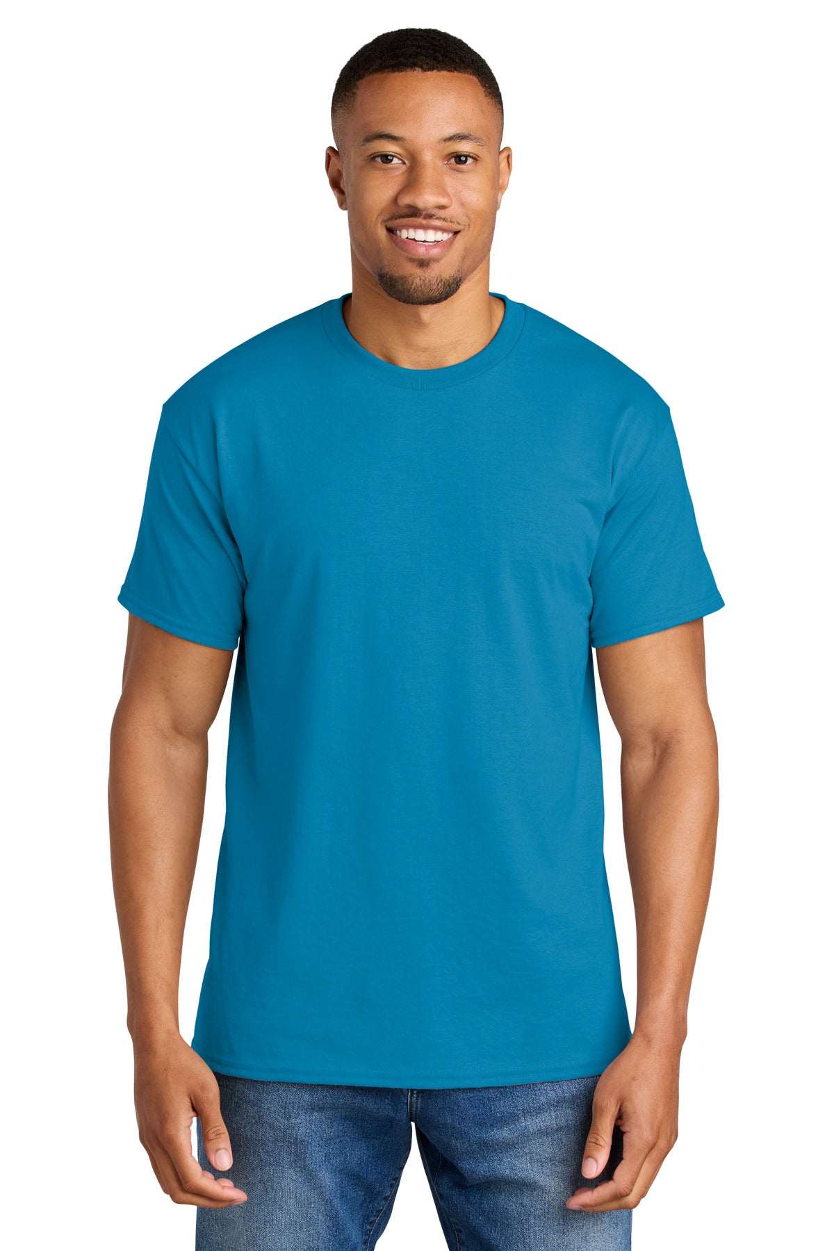 Gildan DryBlend 50 Cotton/50 Poly T-Shirt - Sapphire