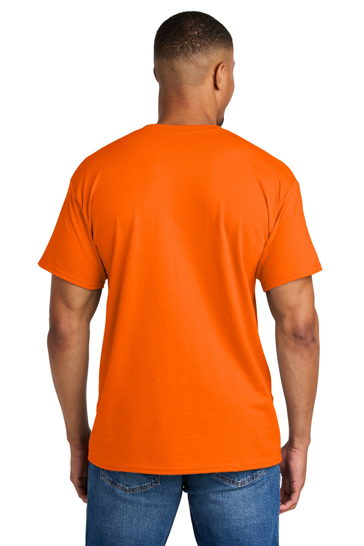 Gildan DryBlend 50 Cotton/50 Poly T-Shirt - S. Orange