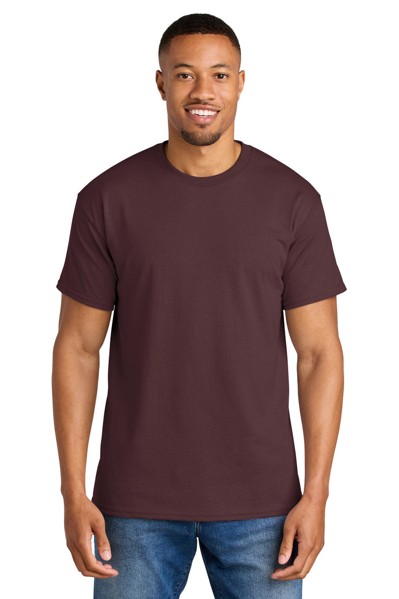 Gildan DryBlend 50 Cotton/50 Poly T-Shirt - Dark Maroon