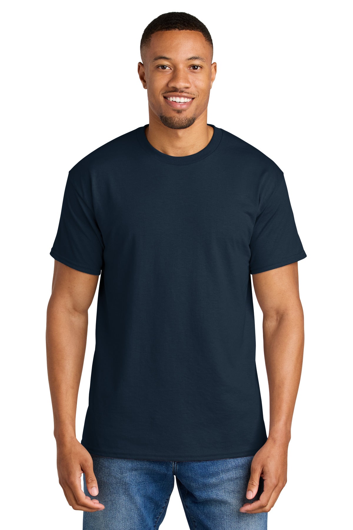 Gildan DryBlend 50 Cotton/50 Poly T-Shirt - Dark Navy