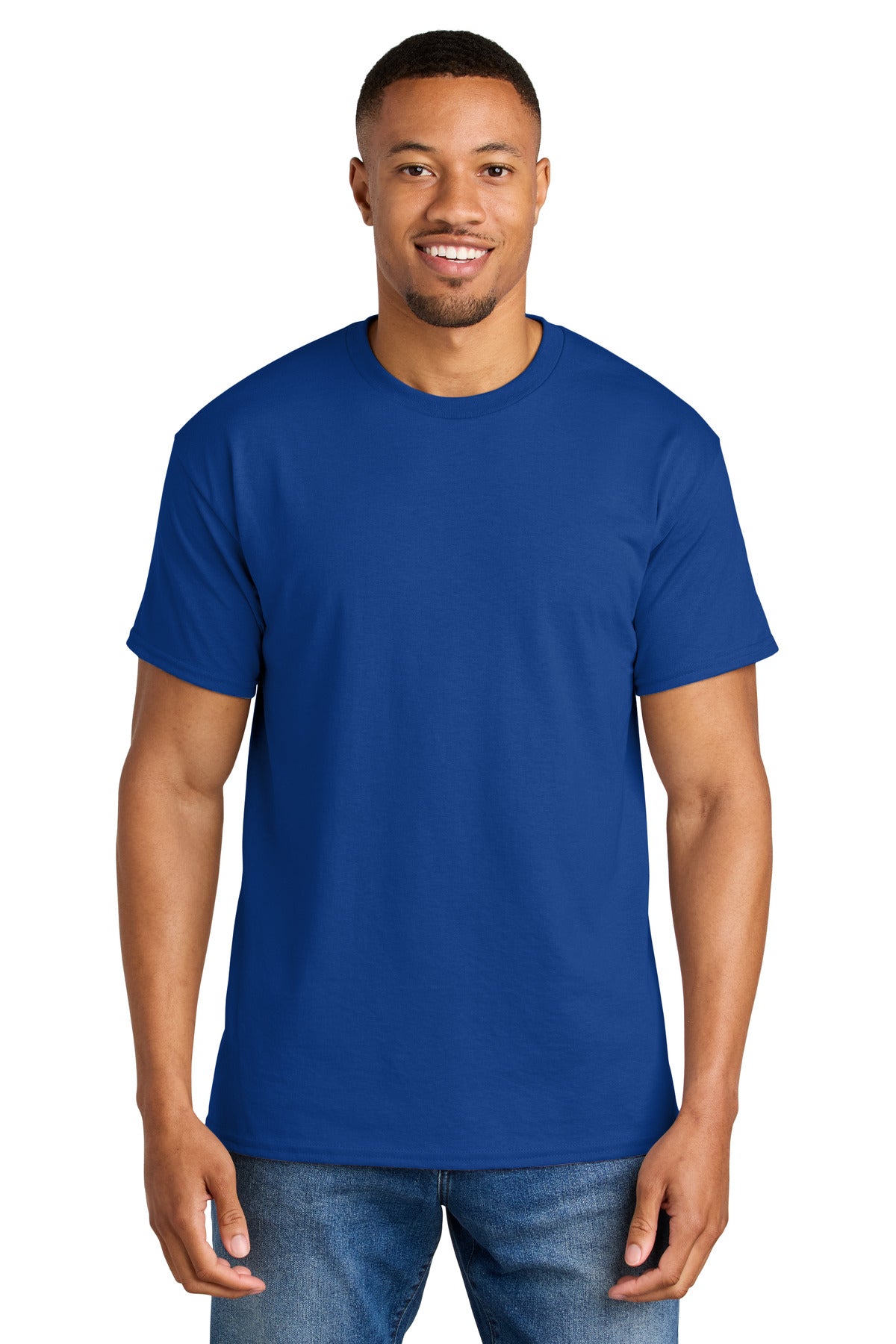 Gildan DryBlend 50 Cotton/50 Poly T-Shirt - Deep Royal