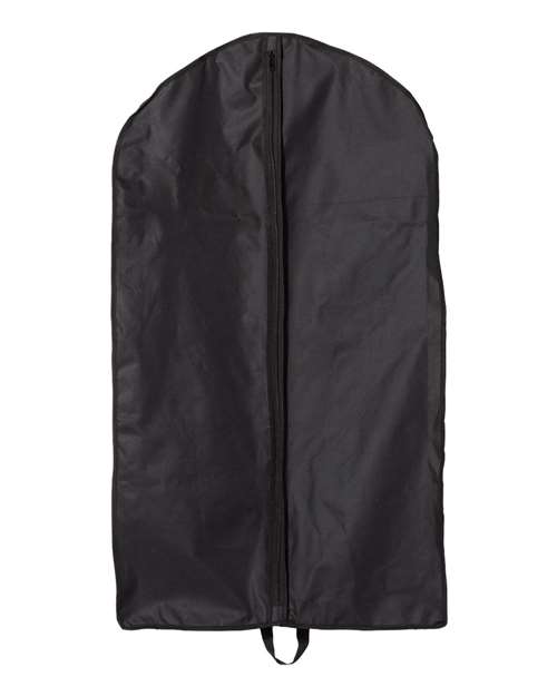 Gusseted Garment Bag - Black