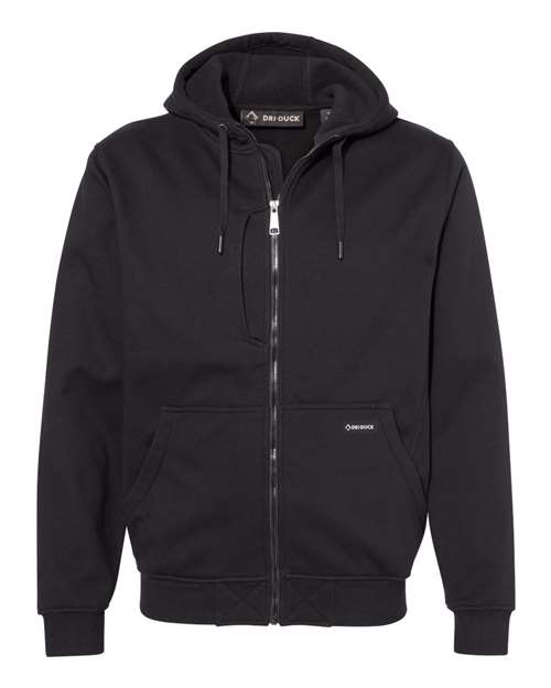 Men's Bateman Bonded Power Fleece 2.0 Full-Zip Jacket - Black