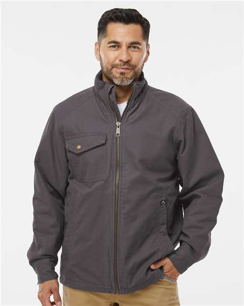 Men's Endeavor Canyon Cloth™ Canvas Jacket with Sherpa Lining - Charcoal
